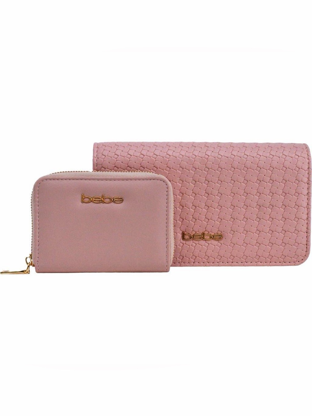bebe Otto Blush Pink Crossbody with Wallet and Gold Hardware Brand New MSRP $89